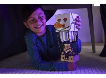 Minecraft velká figurka s ohnivou koulí