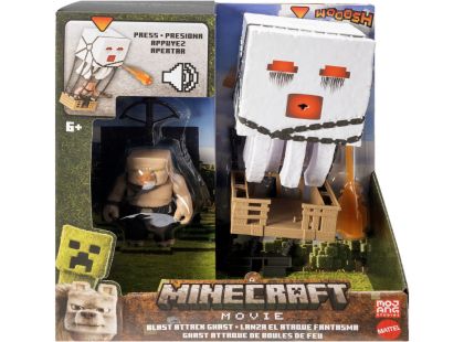 Minecraft velká figurka s ohnivou koulí