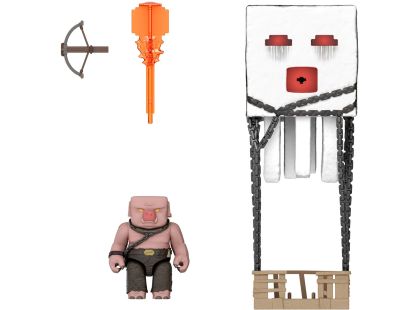 Minecraft velká figurka s ohnivou koulí