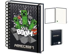 Minecrat A5 blok kroužkový (3D efekt)