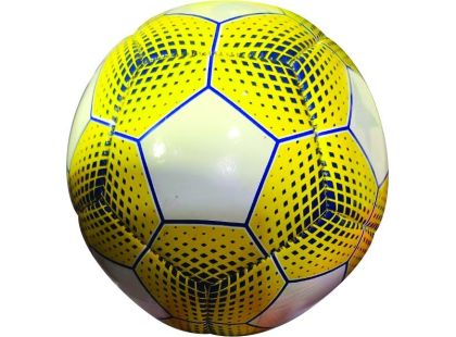 MINI Fotbalový míč žluto-bílý