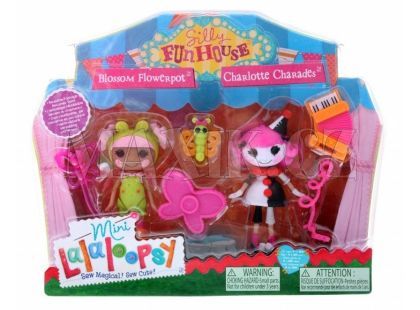 Mini Lalaloopsy Zábavný domeček - Blosson a Charlotte
