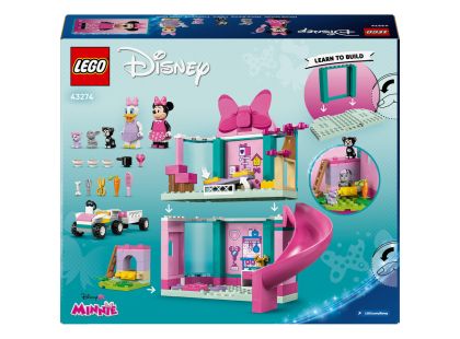 LEGO® Disney 43274 Minnie a hotel pro domácí mazlíčky