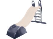 Mochtoys Dětská skluzavka dlouhá pastelová béžová 180 cm