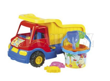 Mochtoys Sklápěčka letní s kyblíkem