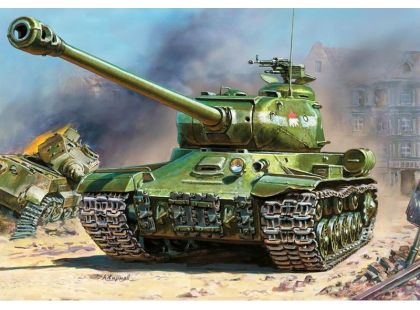 Zvezda Model Kit tank 3524 Josef Stalin-2 Soviet Heavy Tank 1:35