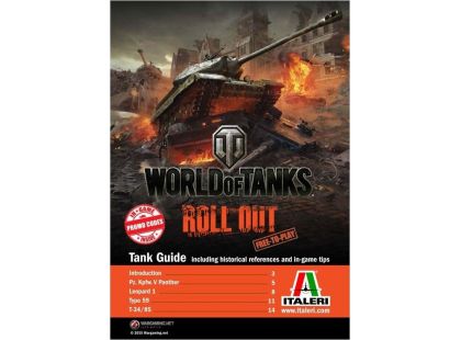 Italeri Model Kit World of Tanks 36509 T-34 85 1:35