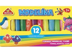 Modelína 12 barev v krabičce