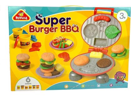 Modelína Super burger - Poškozený obal