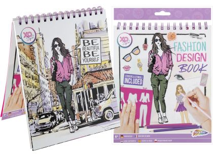 Modní kniha se šablonami