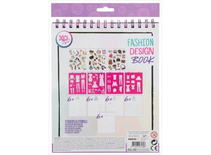 Modní kniha se šablonami