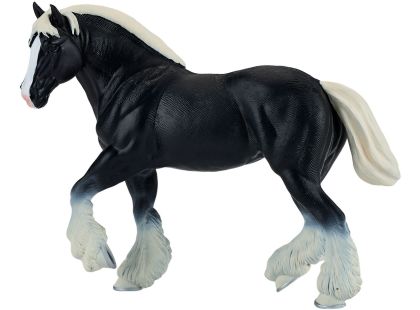 Mojo Kůň Clydesdale černý figurka