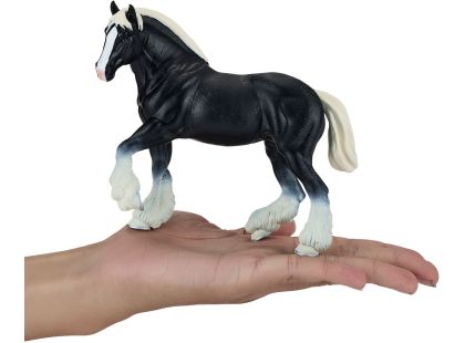 Mojo Kůň Clydesdale černý figurka
