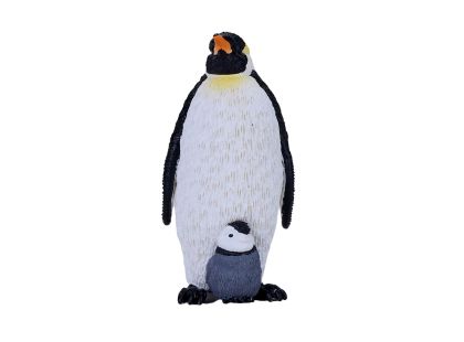 Mojo Tučňák císařský s mládětem figurka