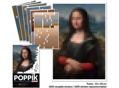 Mona Lisa samolepkový plakát