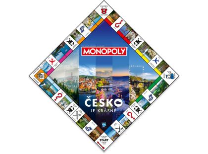 Monopoly Česko je krásné Společenská hra
