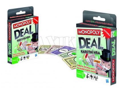 Monopoly Deal karetní hra Hasbro 02231