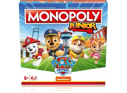 Monopoly Junior Tlapkova Patrola Společenská hra