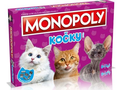 Monopoly Kočky CZ verze
