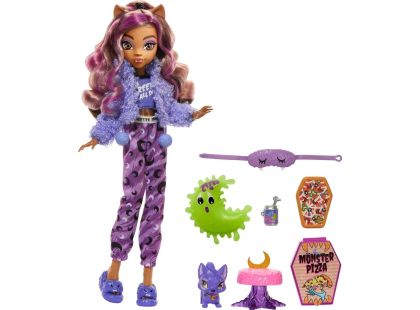 Monster High Creepover party panenka - Clawdeen - Poškozený obal Monster High Creepover party panenka - Clawdeen - Poškozený obal