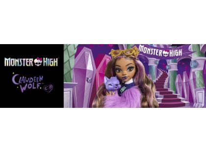 Monster High příšerka monsterka - Clawdeen