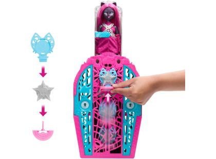 Monster High Skulltimate Secrets Hauntlywood Mysteries panenka - catty