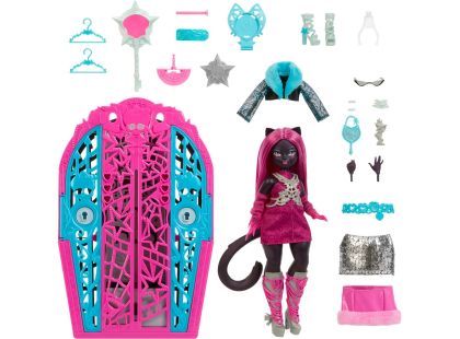 Monster High Skulltimate Secrets Hauntlywood Mysteries panenka - catty