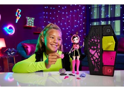 Monster High Skulltimate secrets panenka neon - Draculaura