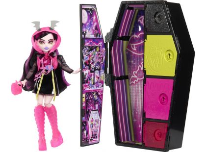 Monster High Skulltimate secrets panenka neon - Draculaura