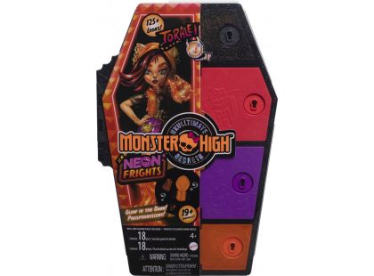 Monster High Skulltimate secrets panenka neon - Toralei