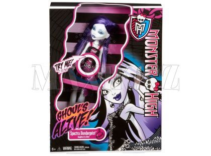 Monster High Y0421 Oživlá příšerka - Spectra Vondergeist