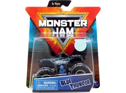 Monster Jam Sběratelská Die-Cast auta 1:64 Blue Thunder