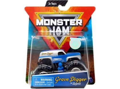 Monster Jam Sběratelská Die-Cast auta 1:64 Grave Digger the legend