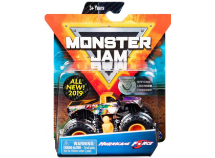Monster Jam Sběratelská Die-Cast auta 1:64 Hurricane Force