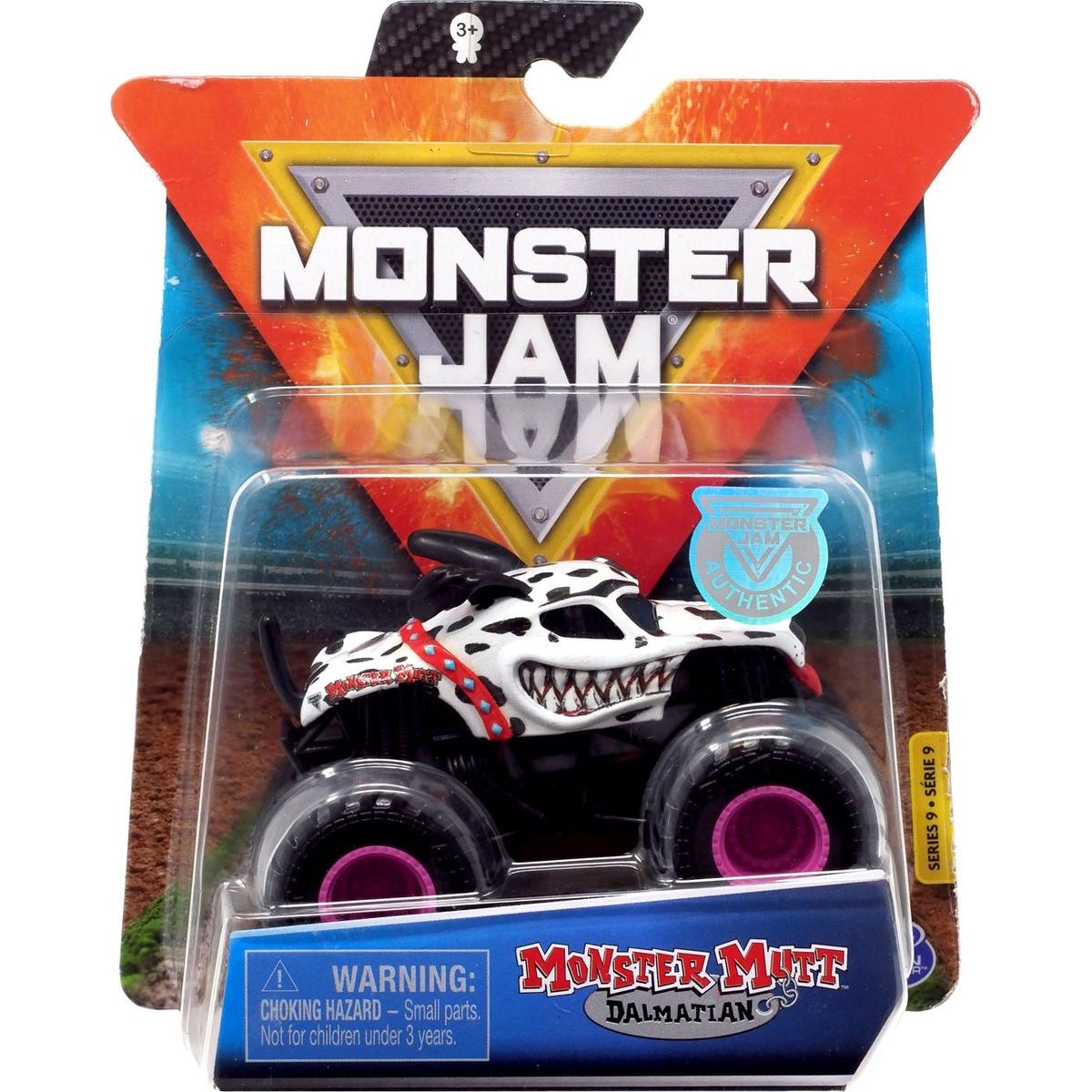 Monster Jam Sběratelská Die-Cast auta 1:64 Monster Mutt Dalmatian