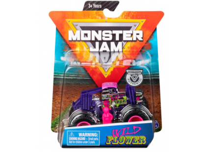 Monster Jam Sběratelská Die-Cast auta 1:64 Wild Flower