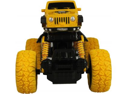 Monster pull back auto 1:43 žlutý
