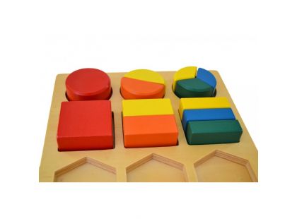 Montessori Geometrický tác