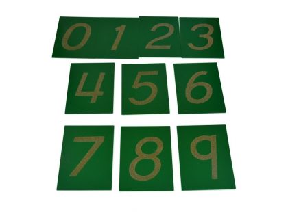 Montessori Smirkové číslice s krabičkou