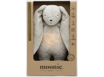 Moonie Usínáček Zajíček 2.0 Organic Grey