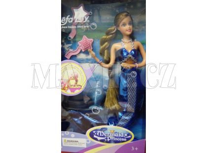 Mořská panna s měnícími vlasy