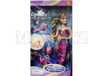 Mořská panna s měnícími vlasy