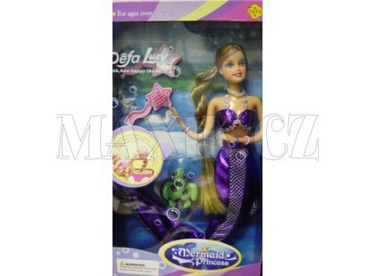 Mořská panna s měnícími vlasy