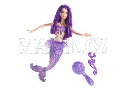 Mořská víla fialová Barbie N5682