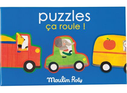 Moulin Roty Puzzle Moulin Roty auta