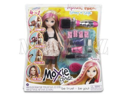 Moxie Girlz Magické vlasy s kouzelnými razítky