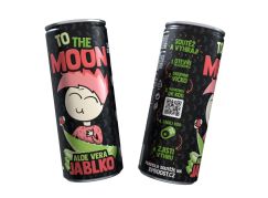 Mr. Moon ovocný nealkoholický nápoj s Aloe Vera a Jablko - 0,25ml