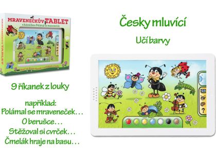 Mravenečkův tablet - Poškozený obal