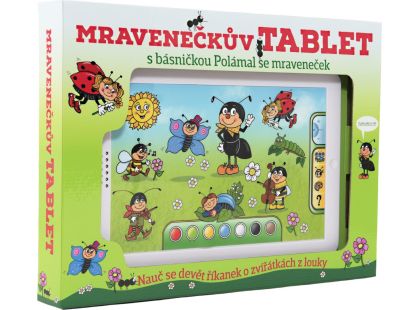 Mravenečkův tablet - Poškozený obal