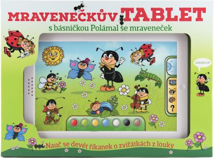 Mravenečkův tablet - Poškozený obal